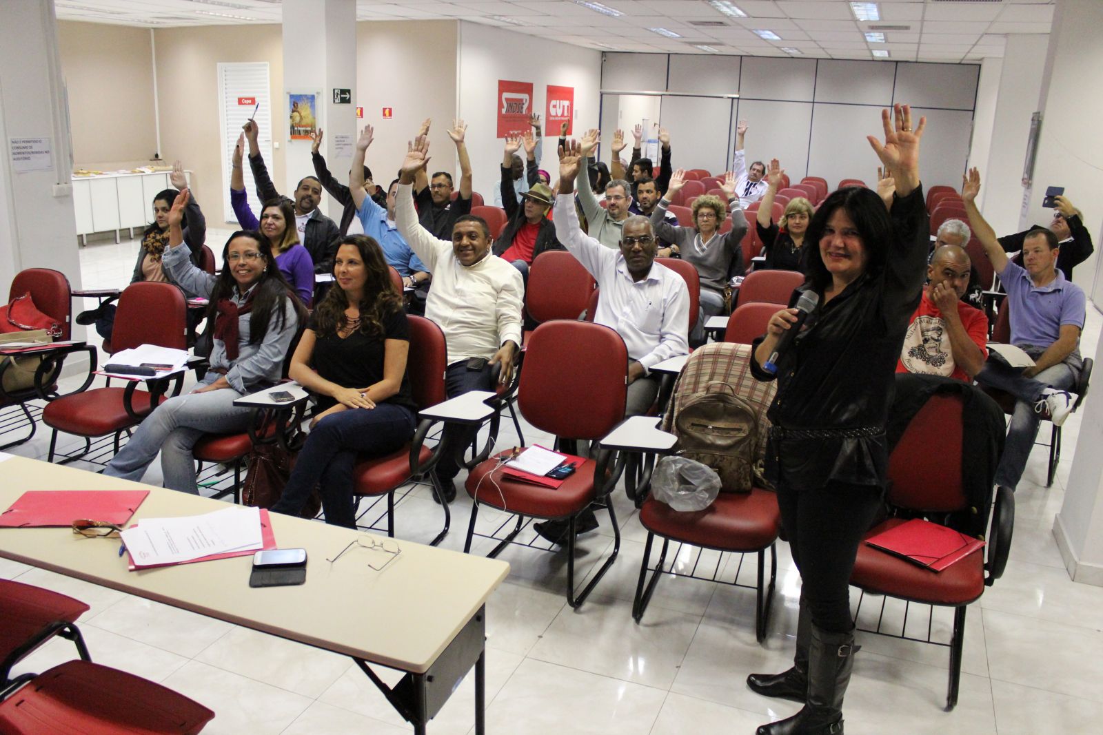 Eleição ocorreu no Centro de Formação do Sindsep - Foto: Vanessa Ramos