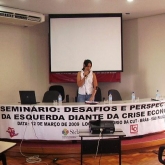 Seminário: Desafios e Perspectivas da Esquerda diante da Crise Econômica - 12 de março 2009