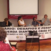 Seminário: Desafios e Perspectivas da Esquerda diante da Crise Econômica - 12 de março 2009