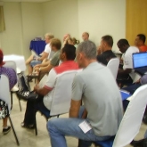 Participação da delegação sueca nos cursos do convênio LO 05 e 06 de novembro de 2008