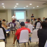 Participação da delegação sueca nos cursos do convênio LO 05 e 06 de novembro de 2008