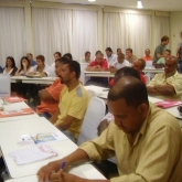 Participação da delegação sueca nos cursos do convênio LO 05 e 06 de novembro de 2008